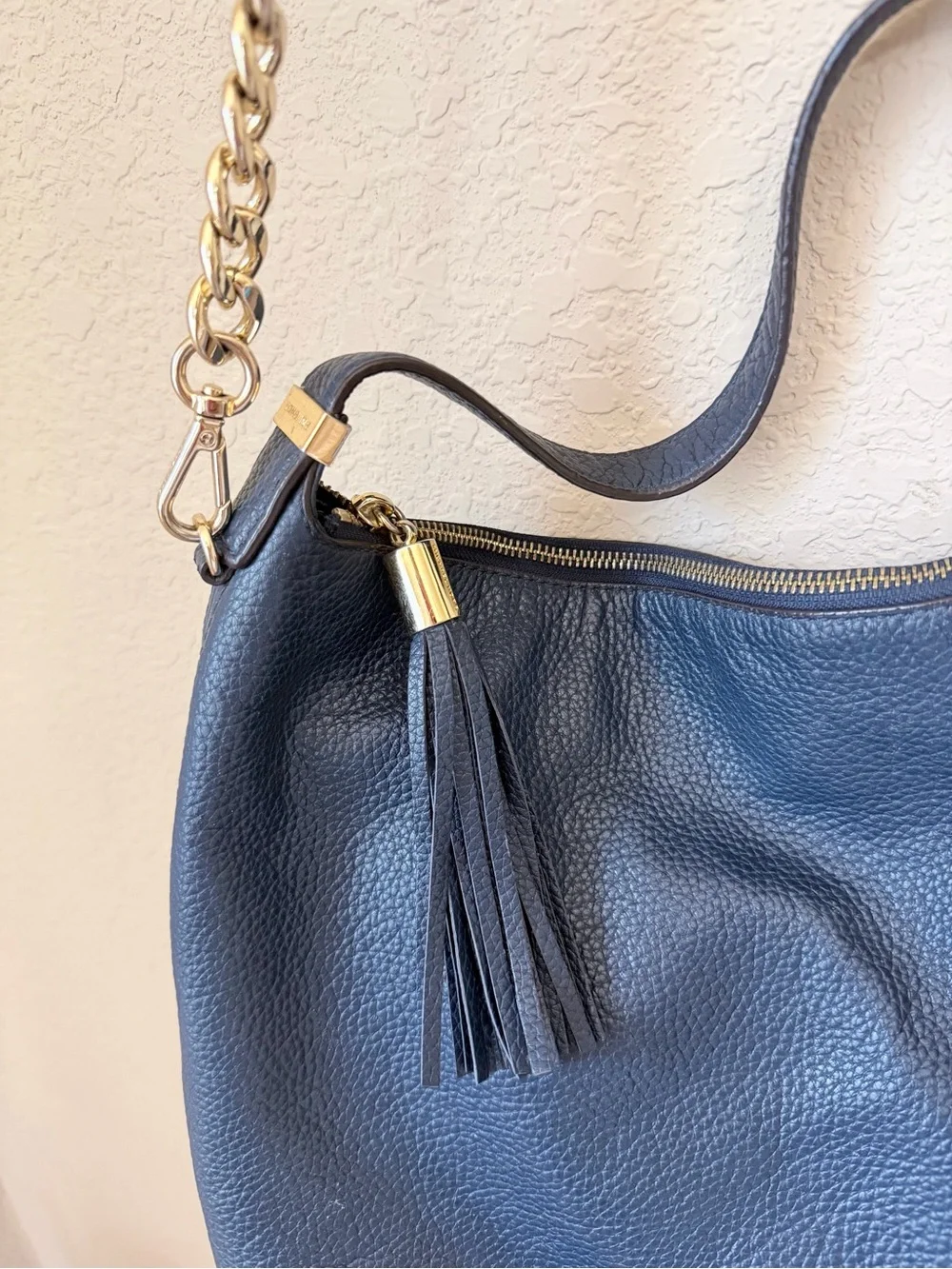Michael Kors pebbled leather
